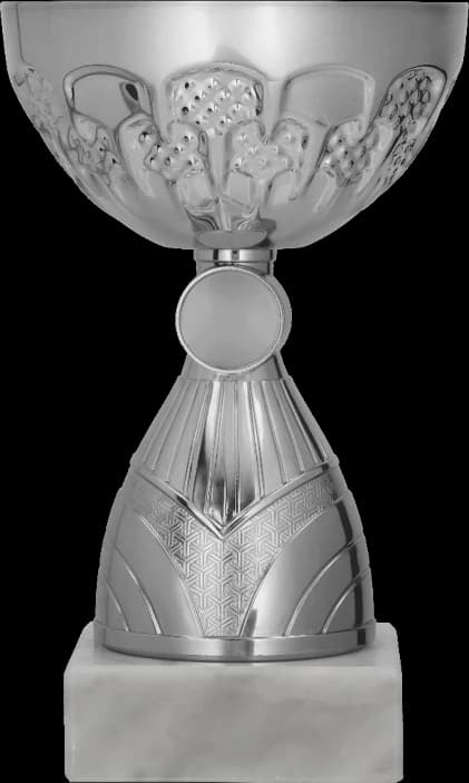Metalni pehar srebrni (emblem 25mm)