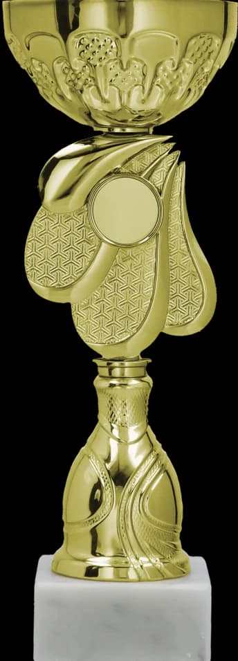 Metalni pehar zlatni (emblem 25mm)