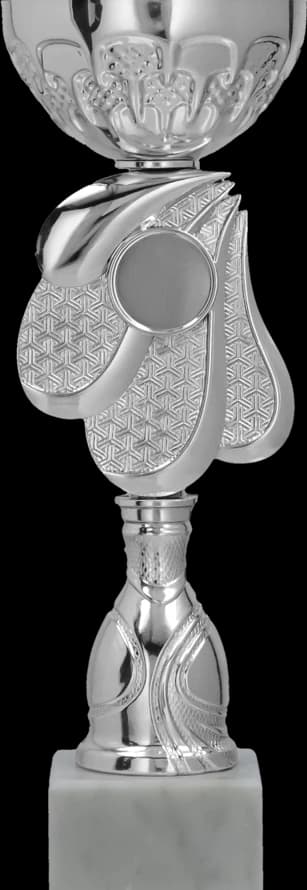 Metalni pehar srebrni (emblem 25mm)