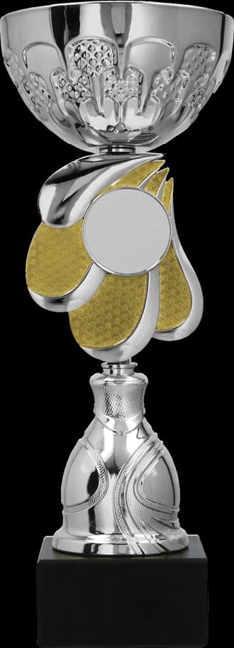 Metalni pehar zlatno-srebrni (emblem 50mm)