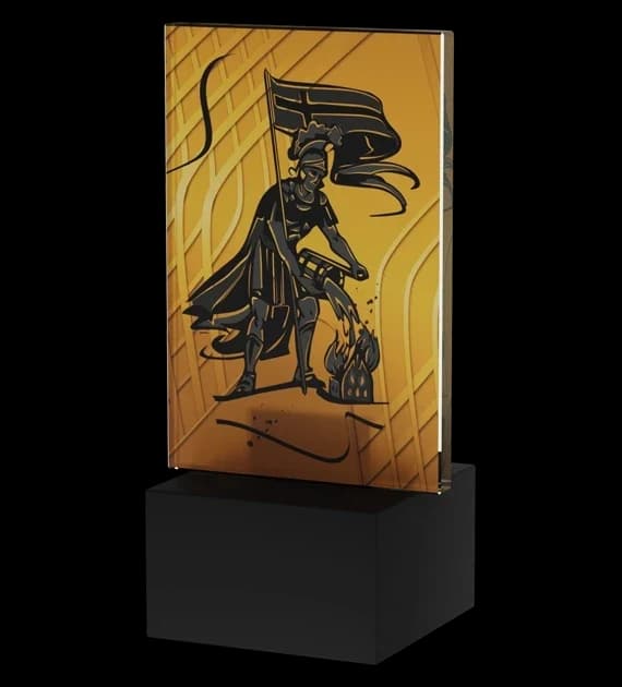 Mini-Line Amber trophy - FIRE BRIGADE ST. FLORIAN