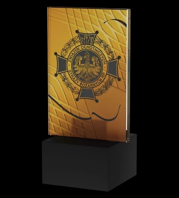 Mini-Line Amber trophy - FIREFIGHTING