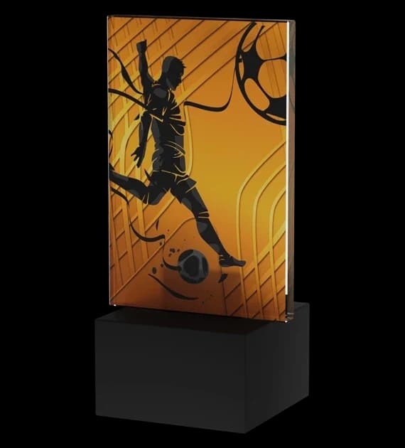 Mini-Line Amber trophy - FOOTBALL - SCORER