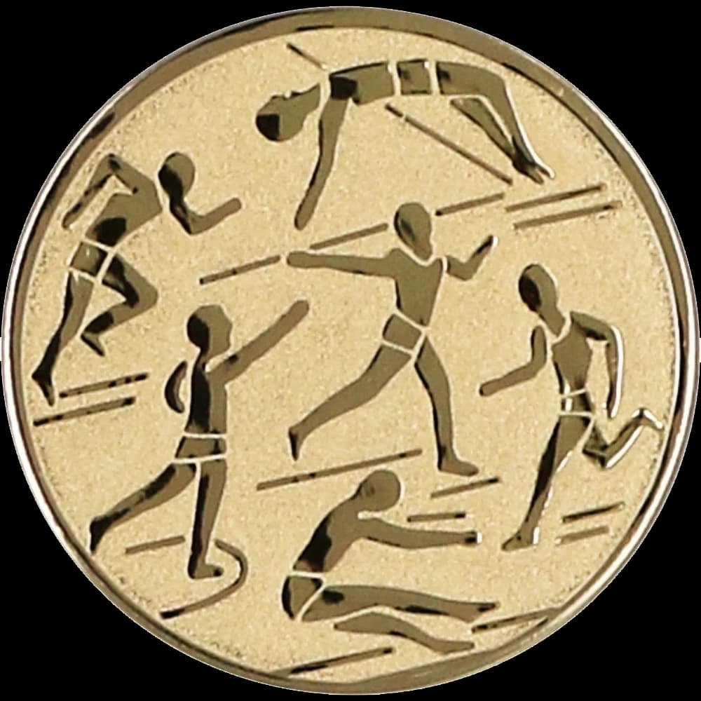 Aluminijski umetak zlatni - atletika