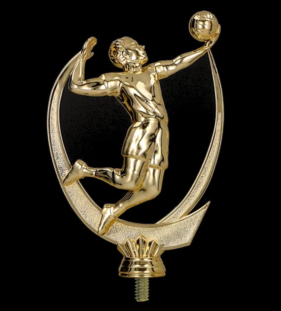 Plastic figurine - volleyball