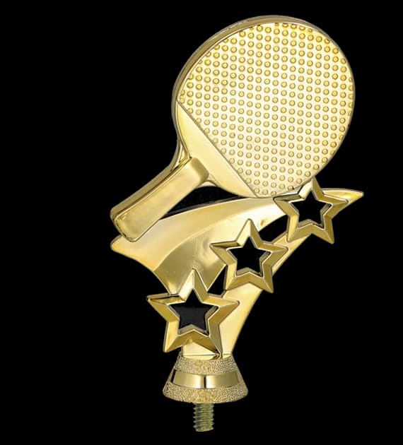 Plastic figurine - table tennis