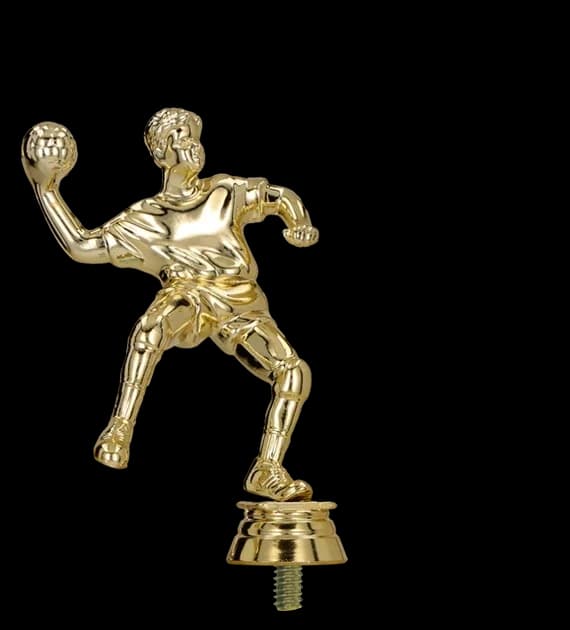 Plastic figurine - handball