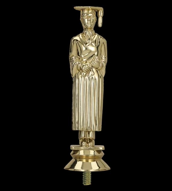 Plastic figurine - school - male graduate