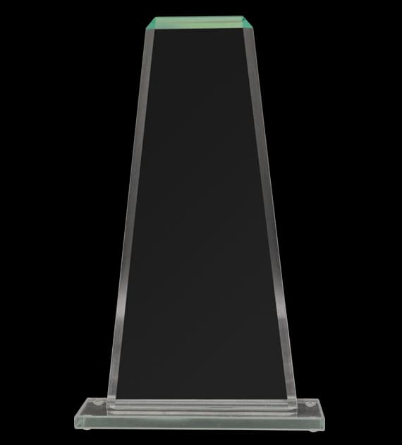 Stakleni trofej gravirani + ispuna bojom