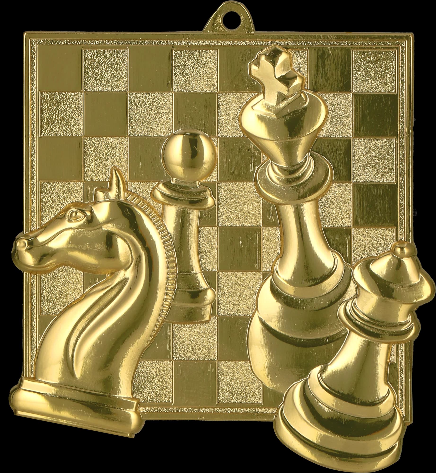 Lijevana medalja zlatna – šah