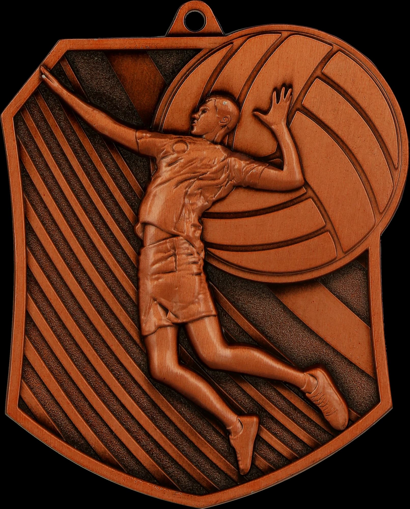 Cast medal bronze – volleyball