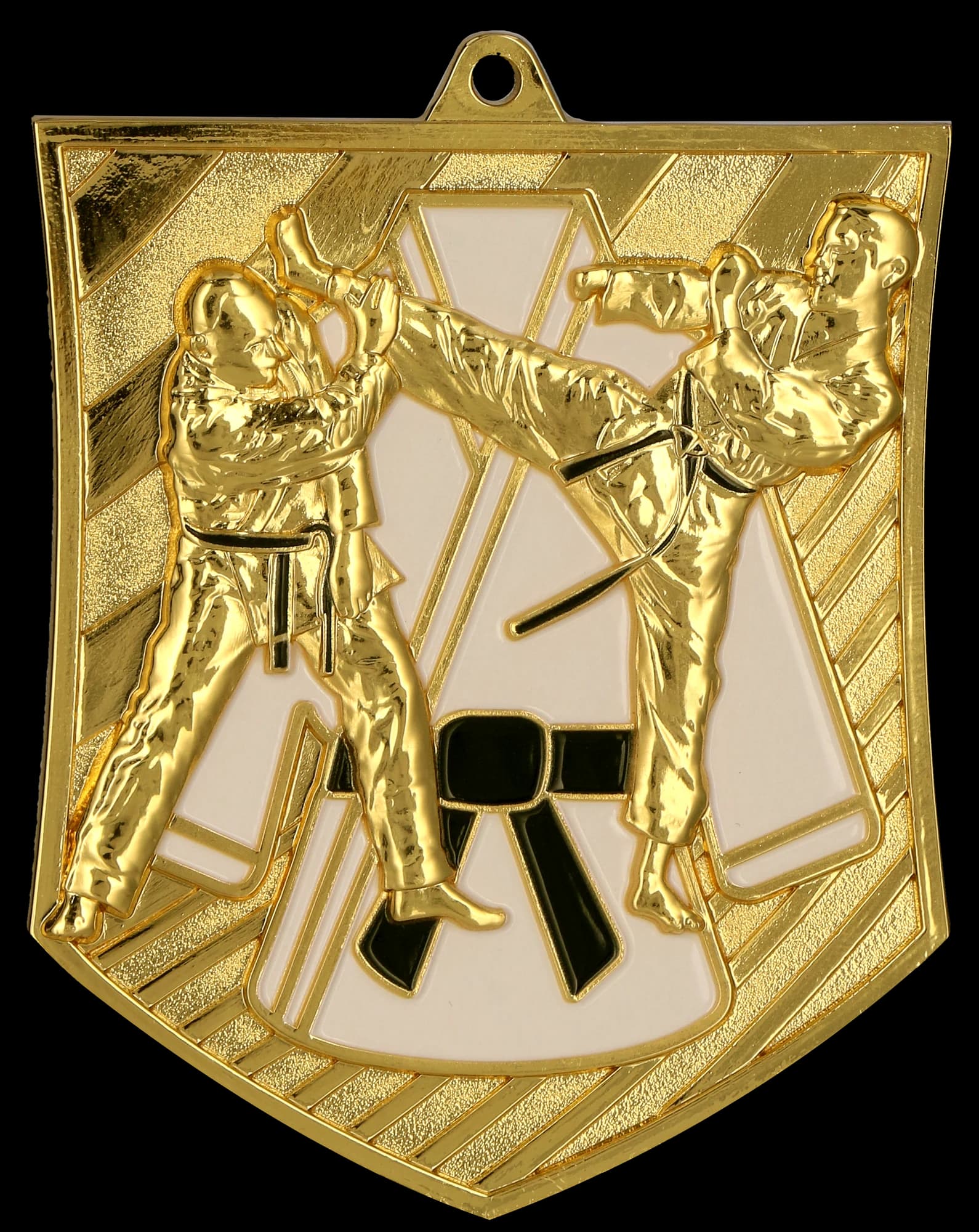 Lijevana medalja zlatna – karate