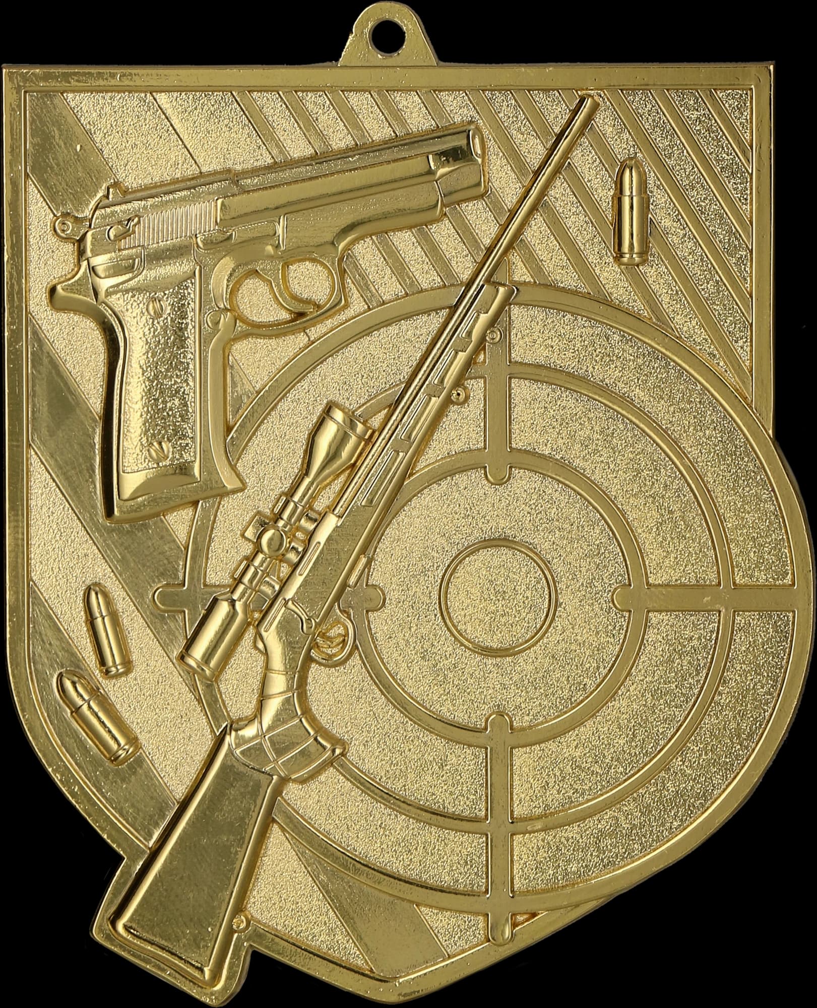 Lijevana medalja zlatna – streljaštvo