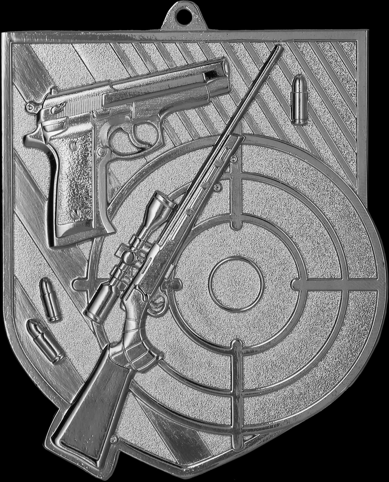Cast medal silver – shooting