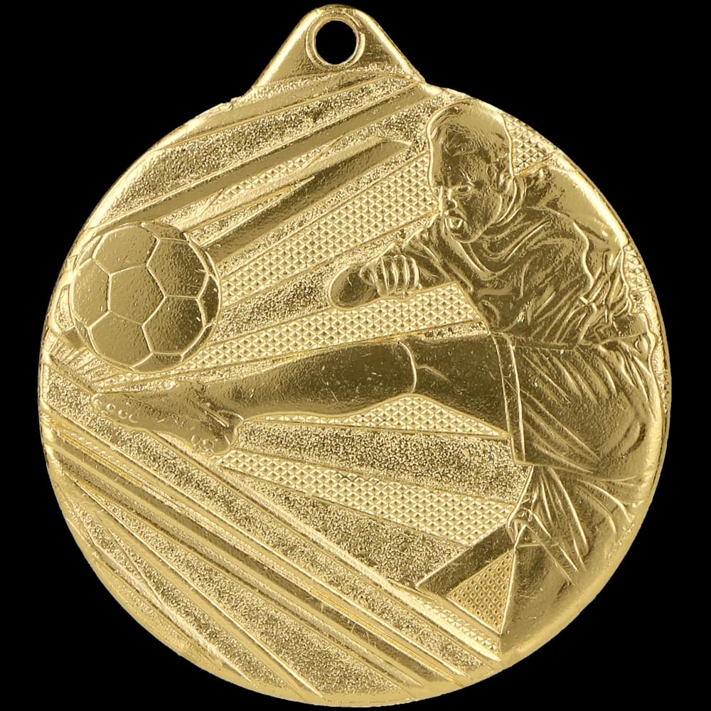 Metal medal with LuxorJet color print