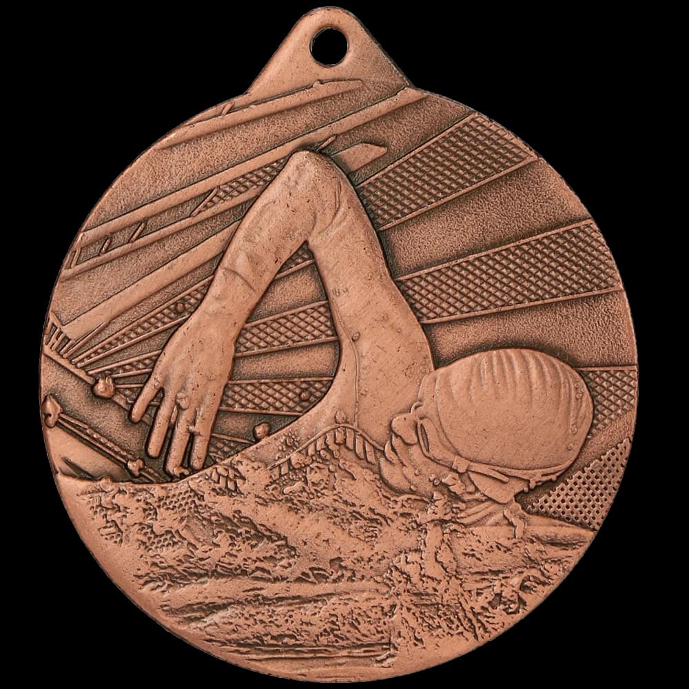 Steel medal, laser engraved - RMI