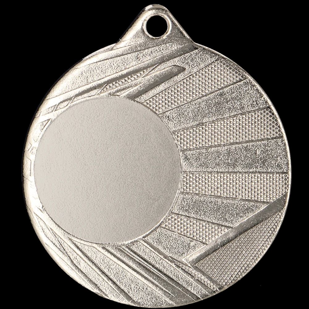 Metal medal with LuxorJet color print
