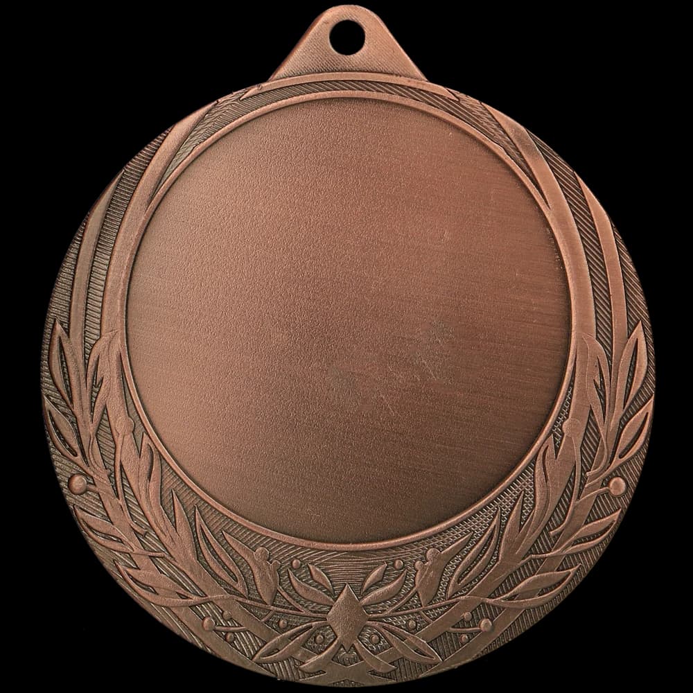 Metal medal with LuxorJet color print