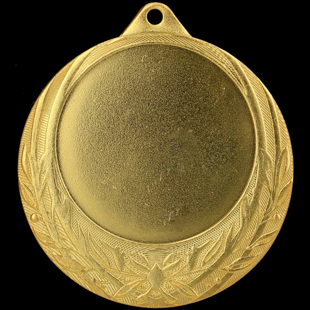 Metal medal with LuxorJet color print