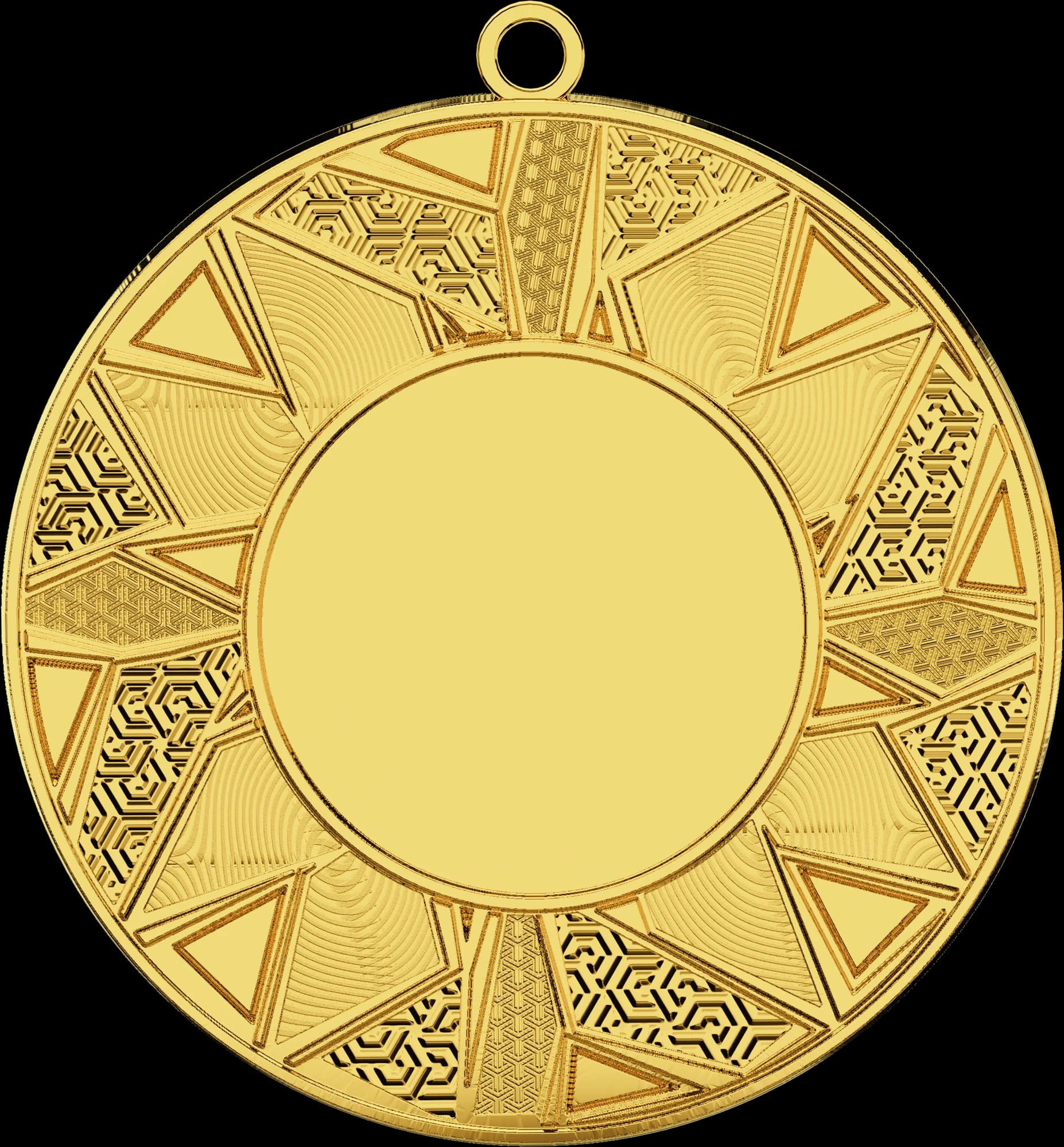 Medalja zlatna opća s mjestom za emblem 25mm