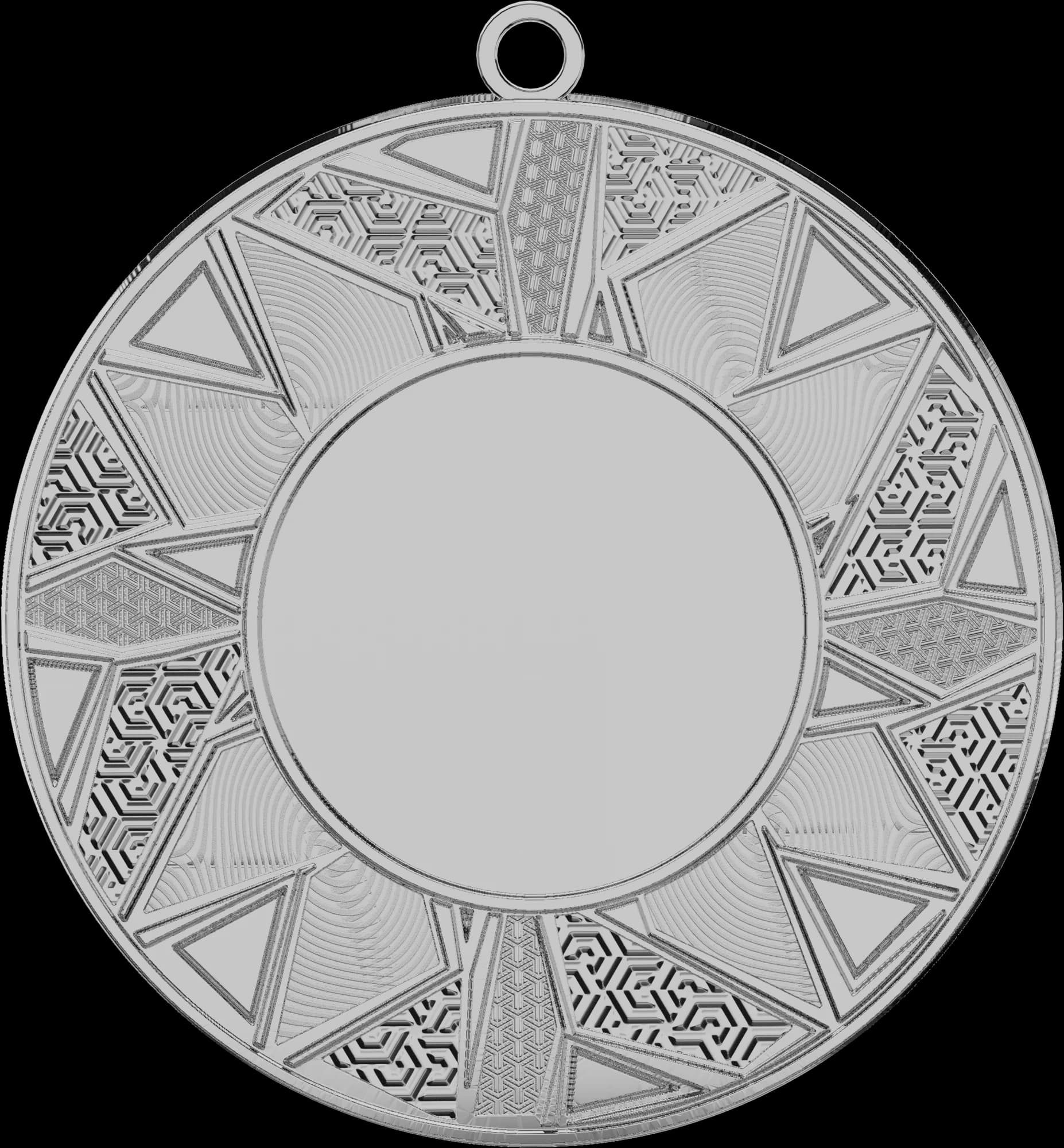 Medalja srebrna opća s mjestom za emblem 25mm