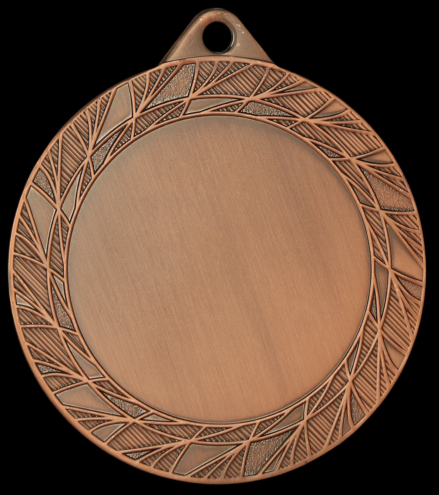 Čelična medalja u brončanoj boji s mjestom za emblem 50 mm