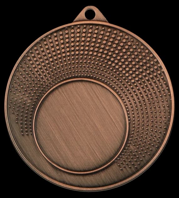 Metal medal with LuxorJet colour print