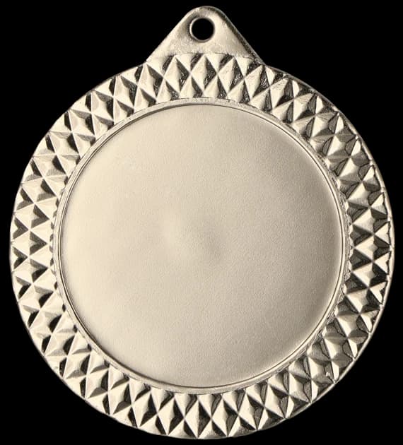 Metal medal with LuxorJet color print