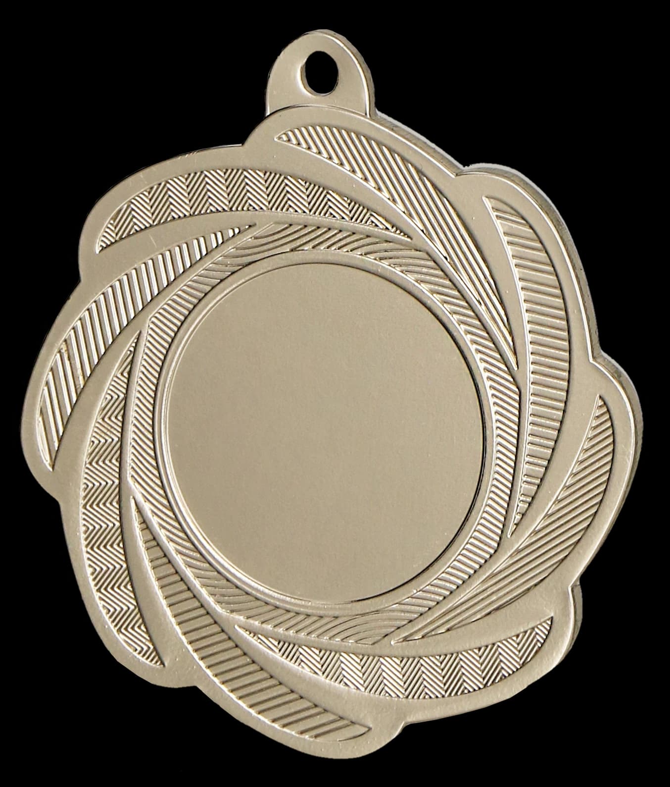 Srebrna medalja opća s mjestom za emblem 25 mm, čelična