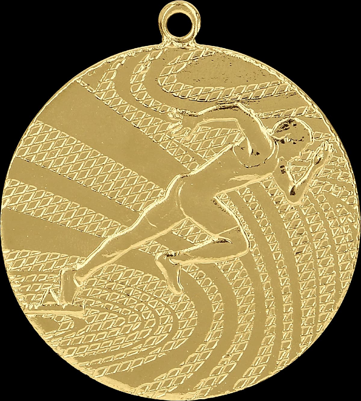 Zlatna medalja - trčanje - čelična medalja
