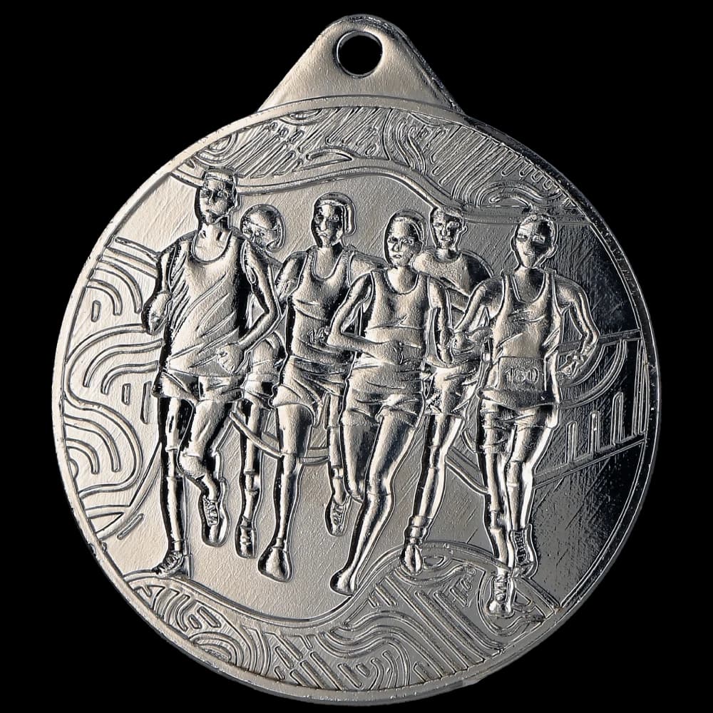 Srebrna čelična medalja - trčanje