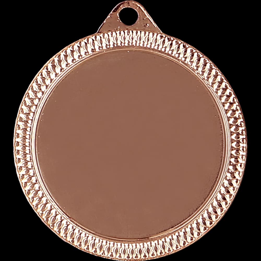Metal medal with LuxorJet colour print