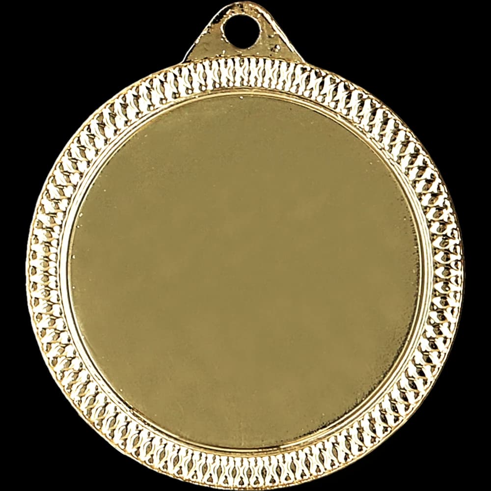 Metal medal with LuxorJet colour print