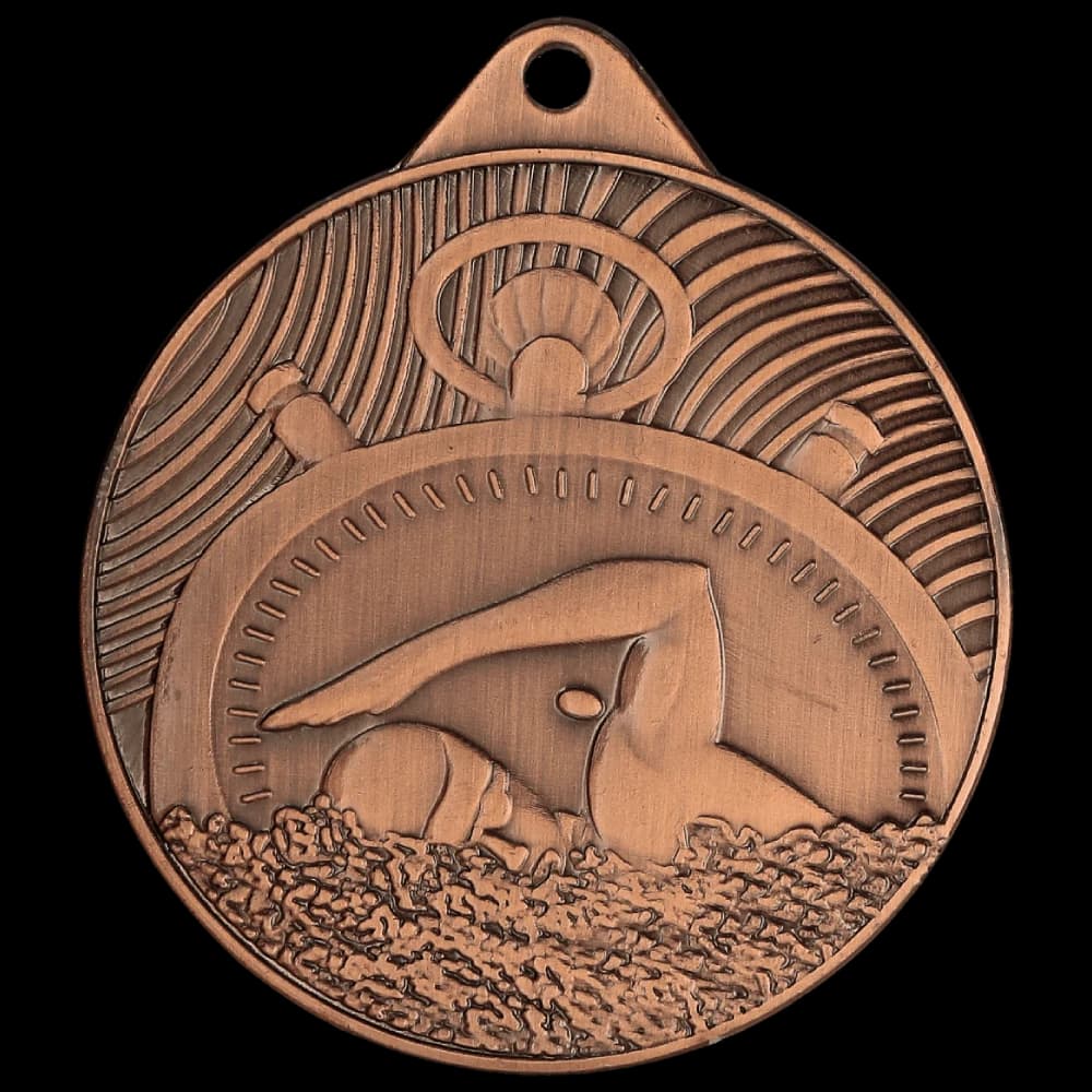 Steel medal, laser engraved - RMI