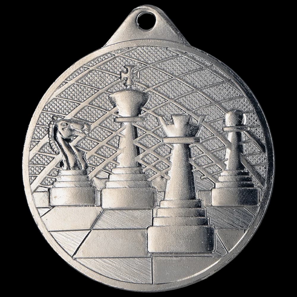 Srebrna čelična medalja - šah