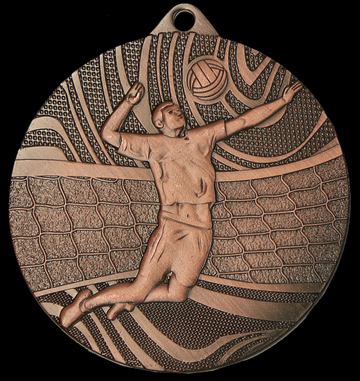 Brončana medalja - odbojka - čelična medalja