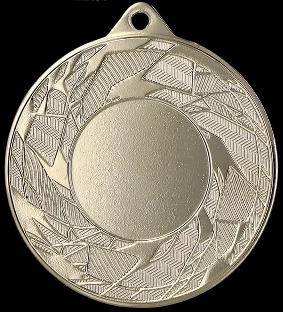 Metal medal with LuxorJet colour print