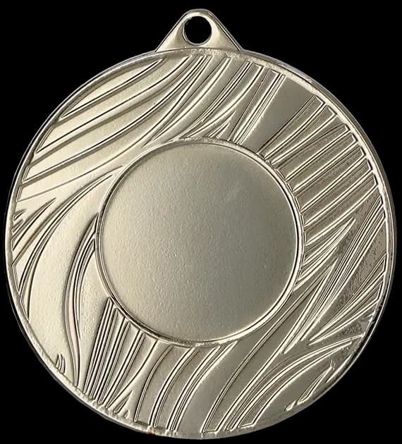 Metal medal with LuxorJet colour print