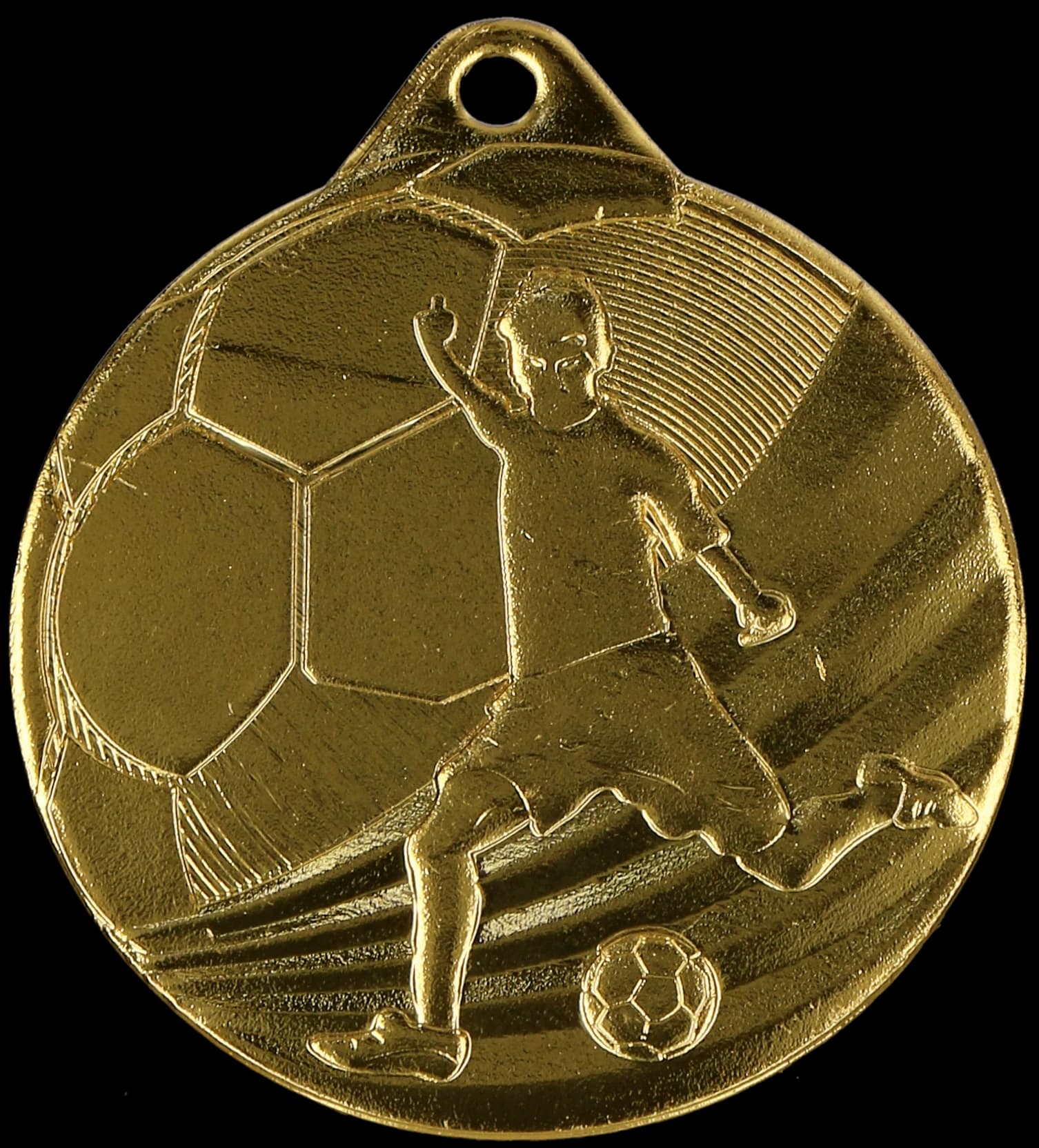 Metal medal with laser engraving - RMI