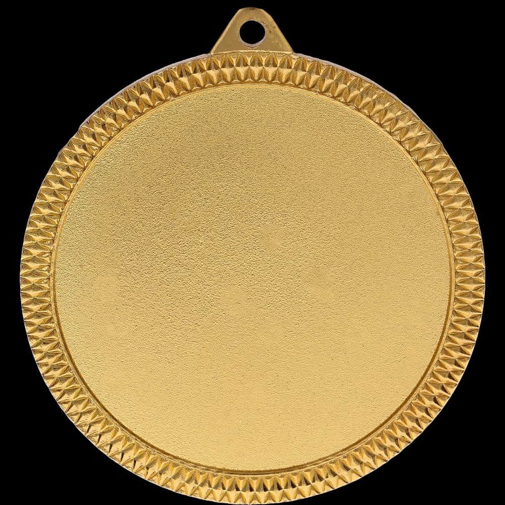 Metal medal with LuxorJet color print