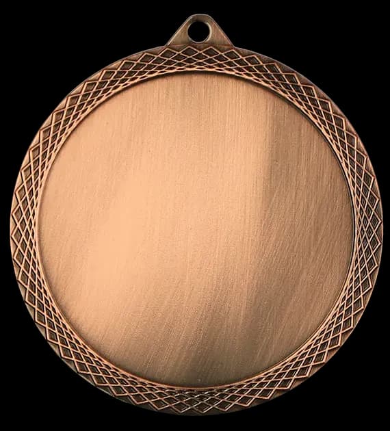 Steel medal, laser engraved - RMI