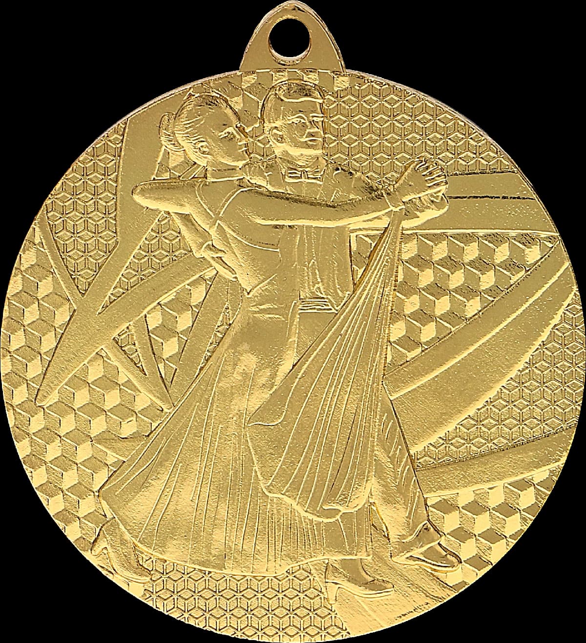 Zlatna medalja - ples - čelična medalja