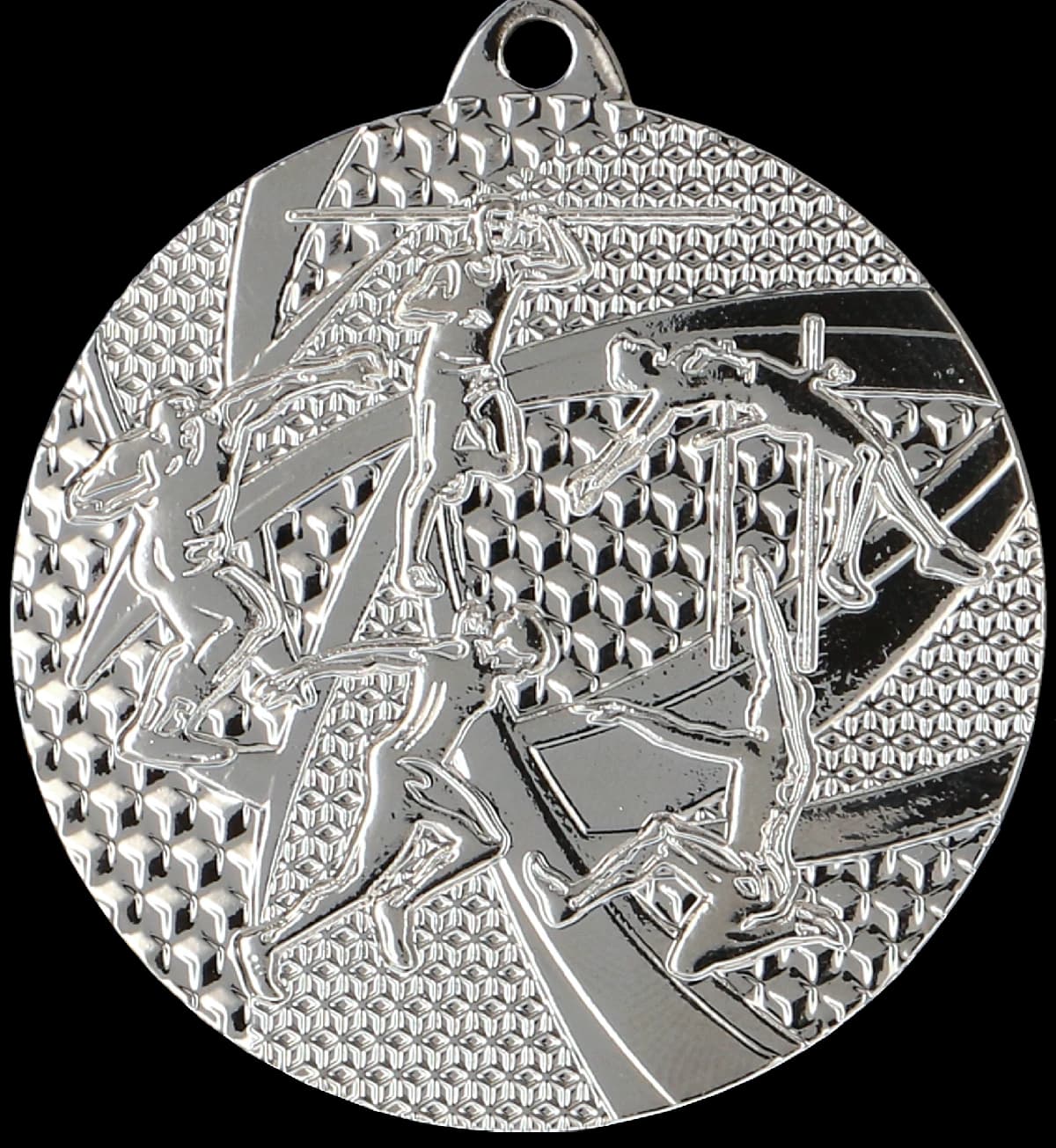 Metal medal with LuxorJet color print