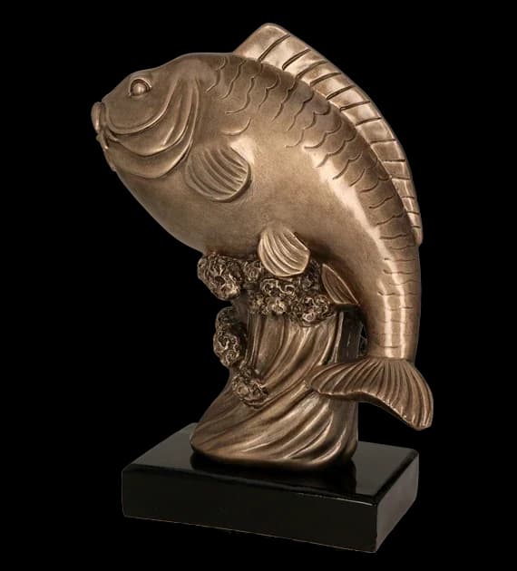 Cast figurine - fish