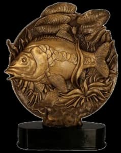 Cast figurine - fish - carp