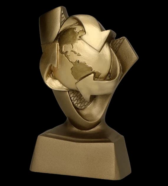 Cast figurine - ecology
