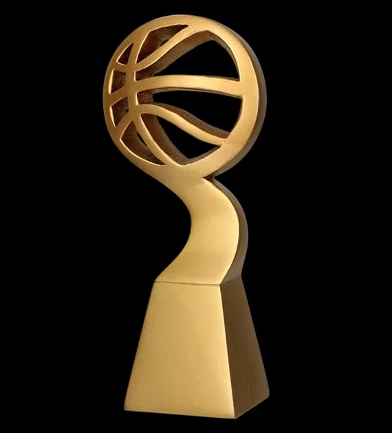 Cast figurine - basketball