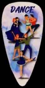 Sticker - dance, 33 pcs