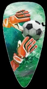 Sticker - football - goalkeeper, 33 pcs