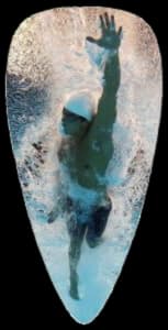 Sticker - swimming, 33 pcs
